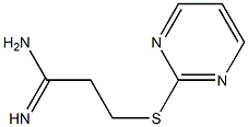 3-(pyrimidin-2-ylsulfanyl)propanimidamide