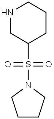 3-(pyrrolidin-1-ylsulfonyl)piperidine|