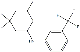  3-(trifluoromethyl)-N-(3,3,5-trimethylcyclohexyl)aniline