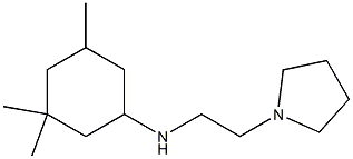  3,3,5-trimethyl-N-[2-(pyrrolidin-1-yl)ethyl]cyclohexan-1-amine