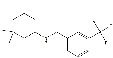 3,3,5-trimethyl-N-{[3-(trifluoromethyl)phenyl]methyl}cyclohexan-1-amine