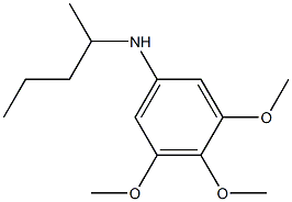 3,4,5-trimethoxy-N-(pentan-2-yl)aniline