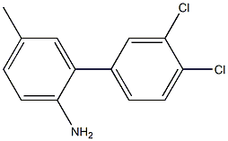 3',4'-dichloro-5-methyl-1,1'-biphenyl-2-amine Structure
