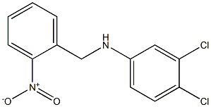 3,4-dichloro-N-[(2-nitrophenyl)methyl]aniline