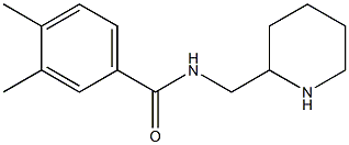 3,4-dimethyl-N-(piperidin-2-ylmethyl)benzamide