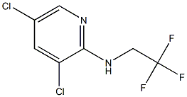 3,5-dichloro-N-(2,2,2-trifluoroethyl)pyridin-2-amine|