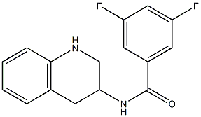 3,5-difluoro-N-(1,2,3,4-tetrahydroquinolin-3-yl)benzamide