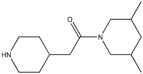 3,5-dimethyl-1-(piperidin-4-ylacetyl)piperidine