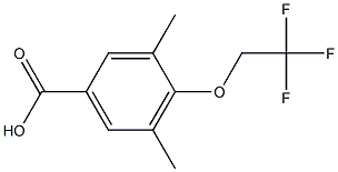 3,5-dimethyl-4-(2,2,2-trifluoroethoxy)benzoic acid|