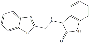 3-[(1,3-benzothiazol-2-ylmethyl)amino]-2,3-dihydro-1H-indol-2-one