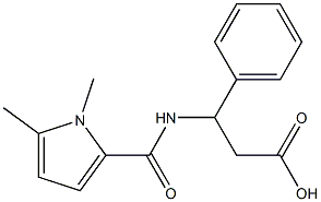 3-[(1,5-dimethyl-1H-pyrrol-2-yl)formamido]-3-phenylpropanoic acid|