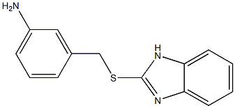 3-[(1H-1,3-benzodiazol-2-ylsulfanyl)methyl]aniline