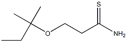 3-[(2-methylbutan-2-yl)oxy]propanethioamide