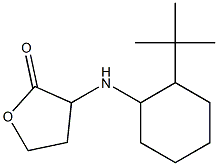 3-[(2-tert-butylcyclohexyl)amino]oxolan-2-one,,结构式