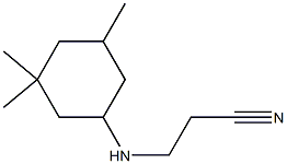 3-[(3,3,5-trimethylcyclohexyl)amino]propanenitrile|