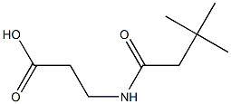  3-[(3,3-dimethylbutanoyl)amino]propanoic acid