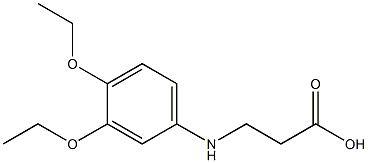 3-[(3,4-diethoxyphenyl)amino]propanoic acid|