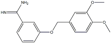 3-[(3,4-dimethoxybenzyl)oxy]benzenecarboximidamide