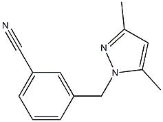  3-[(3,5-dimethyl-1H-pyrazol-1-yl)methyl]benzonitrile