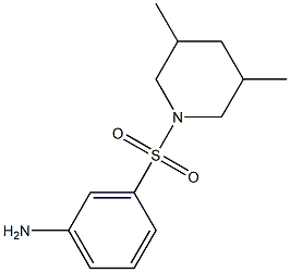 3-[(3,5-dimethylpiperidin-1-yl)sulfonyl]aniline