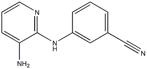 3-[(3-aminopyridin-2-yl)amino]benzonitrile