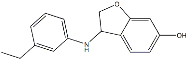 3-[(3-ethylphenyl)amino]-2,3-dihydro-1-benzofuran-6-ol