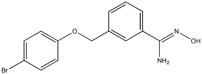 3-[(4-bromophenoxy)methyl]-N'-hydroxybenzenecarboximidamide