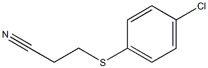 3-[(4-chlorophenyl)sulfanyl]propanenitrile