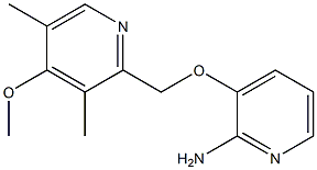 3-[(4-methoxy-3,5-dimethylpyridin-2-yl)methoxy]pyridin-2-amine