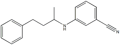  3-[(4-phenylbutan-2-yl)amino]benzonitrile