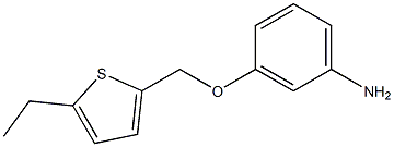  3-[(5-ethylthien-2-yl)methoxy]aniline