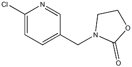 3-[(6-chloropyridin-3-yl)methyl]-1,3-oxazolidin-2-one|