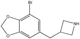 3-[(7-bromo-1,3-benzodioxol-5-yl)methyl]azetidine|