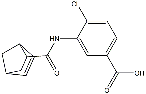 3-[(bicyclo[2.2.1]hept-5-en-2-ylcarbonyl)amino]-4-chlorobenzoic acid|