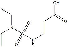 3-[(diethylsulfamoyl)amino]propanoic acid|