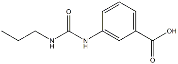 3-[(propylcarbamoyl)amino]benzoic acid