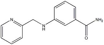 3-[(pyridin-2-ylmethyl)amino]benzamide