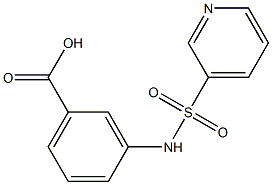 3-[(pyridin-3-ylsulfonyl)amino]benzoic acid