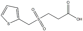 3-[(thien-2-ylmethyl)sulfonyl]propanoic acid Structure