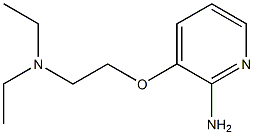 3-[2-(diethylamino)ethoxy]pyridin-2-amine,,结构式