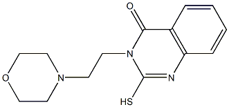 3-[2-(morpholin-4-yl)ethyl]-2-sulfanyl-3,4-dihydroquinazolin-4-one