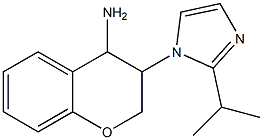 3-[2-(propan-2-yl)-1H-imidazol-1-yl]-3,4-dihydro-2H-1-benzopyran-4-amine