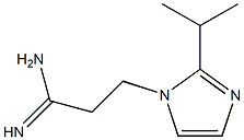 3-[2-(propan-2-yl)-1H-imidazol-1-yl]propanimidamide