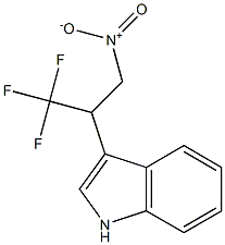 3-[2,2,2-trifluoro-1-(nitromethyl)ethyl]-1H-indole