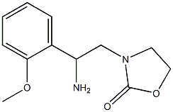 3-[2-amino-2-(2-methoxyphenyl)ethyl]-1,3-oxazolidin-2-one