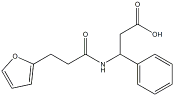  3-[3-(furan-2-yl)propanamido]-3-phenylpropanoic acid