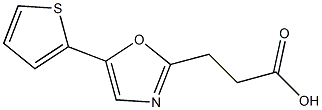 3-[5-(thiophen-2-yl)-1,3-oxazol-2-yl]propanoic acid
