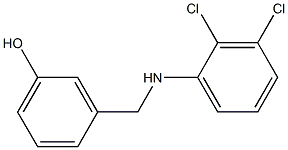 3-{[(2,3-dichlorophenyl)amino]methyl}phenol Structure