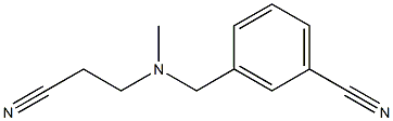 3-{[(2-cyanoethyl)(methyl)amino]methyl}benzonitrile|