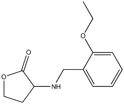 3-{[(2-ethoxyphenyl)methyl]amino}oxolan-2-one Struktur